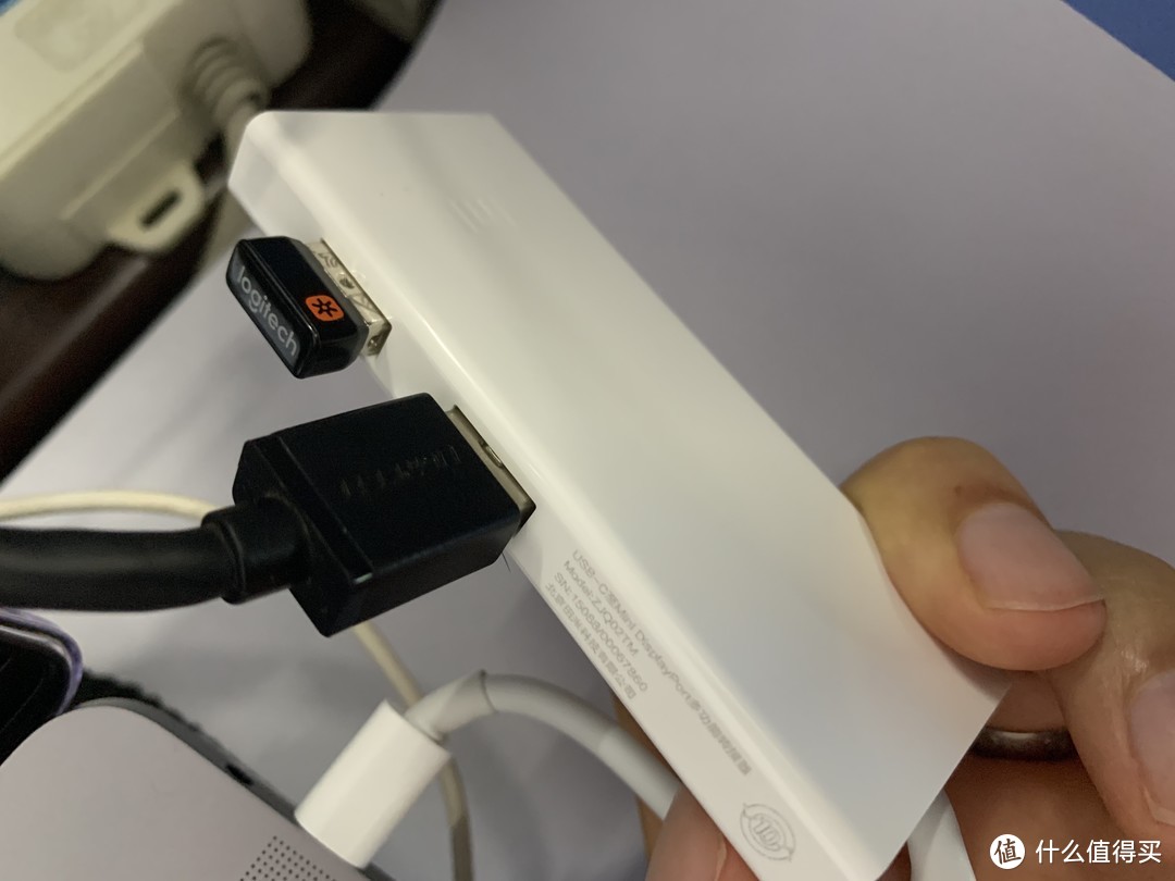 够用就行 小米多功能USB-C至Mini DP转接器