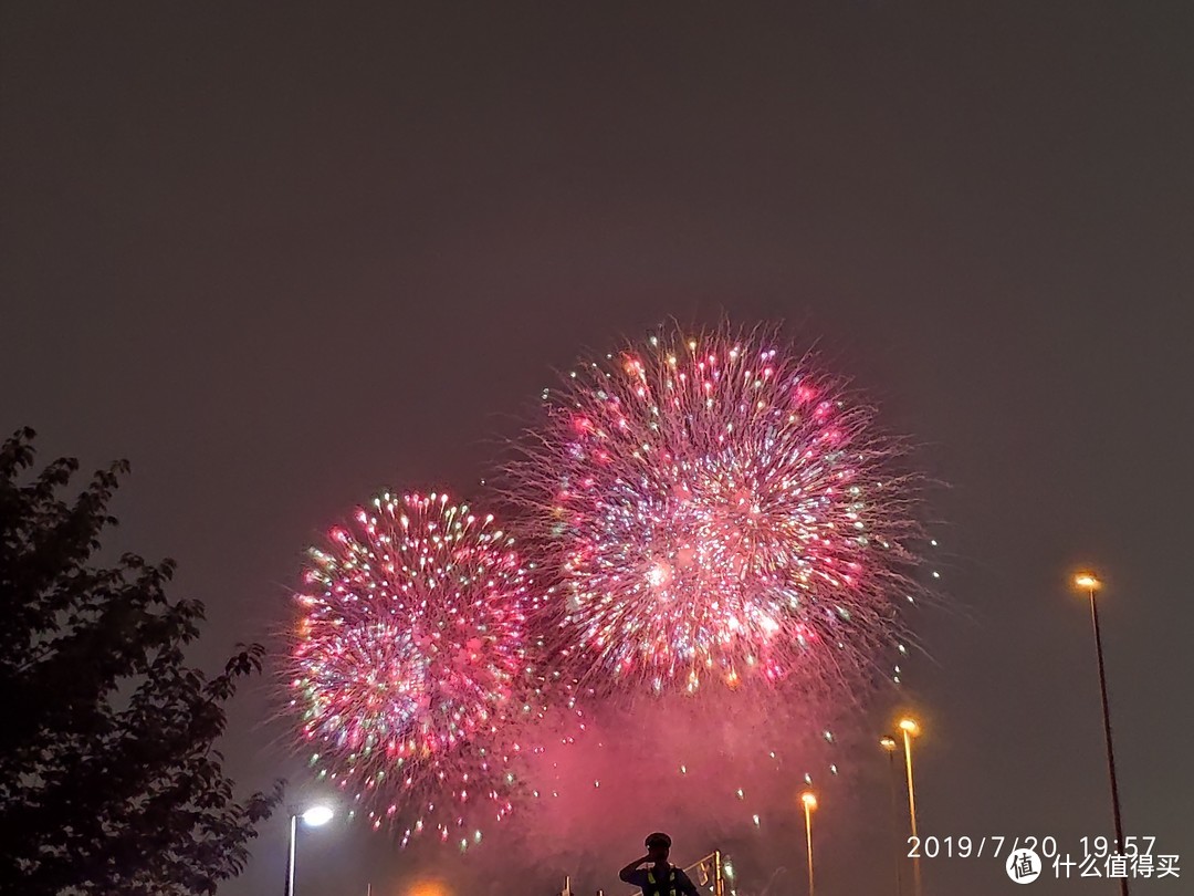 花火大会真的很美