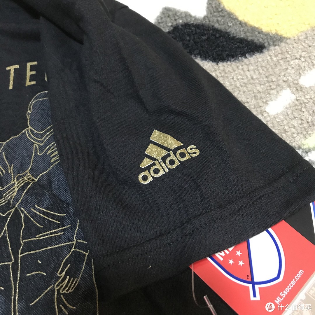 MLS官方认证！Adidas洛杉矶银河队儿童T恤