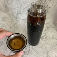 让旅途中喝茶更精致：恒福 随身泡 茶水分离泡茶杯使用体验