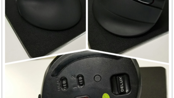 多彩M618mini无线蓝牙双模鼠标开箱展示(按键|滚轮|开关)