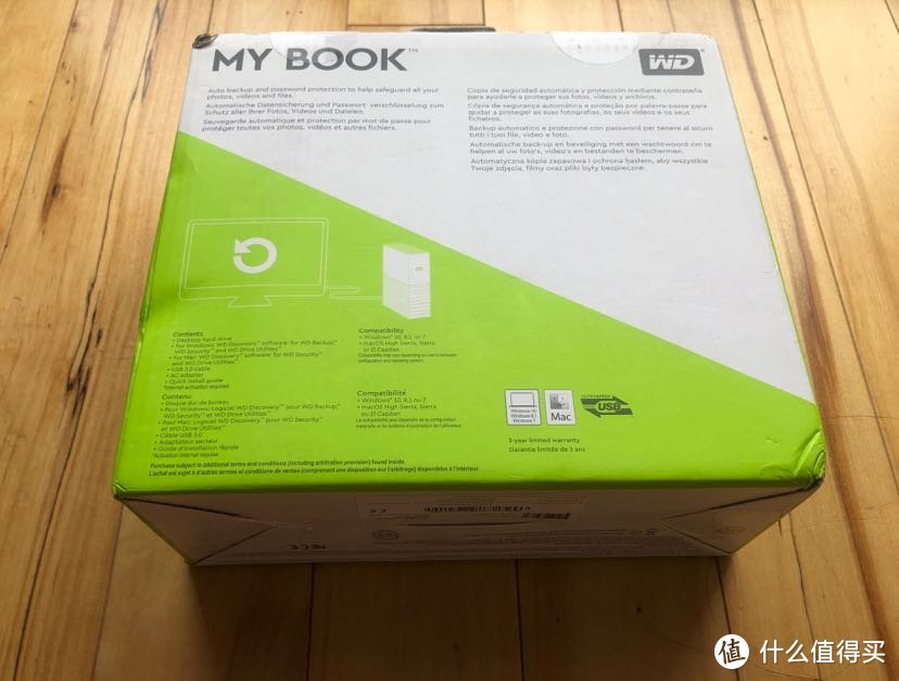 亚马逊海外购两款6Tb西数硬盘Mybook开箱