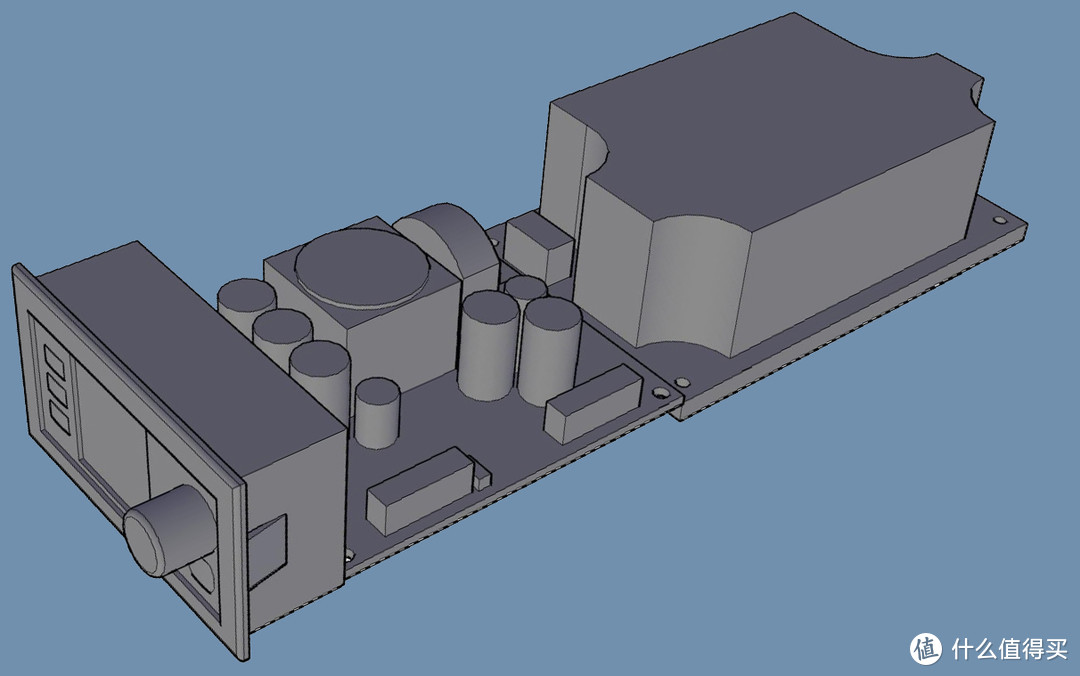 半成品3D建模图