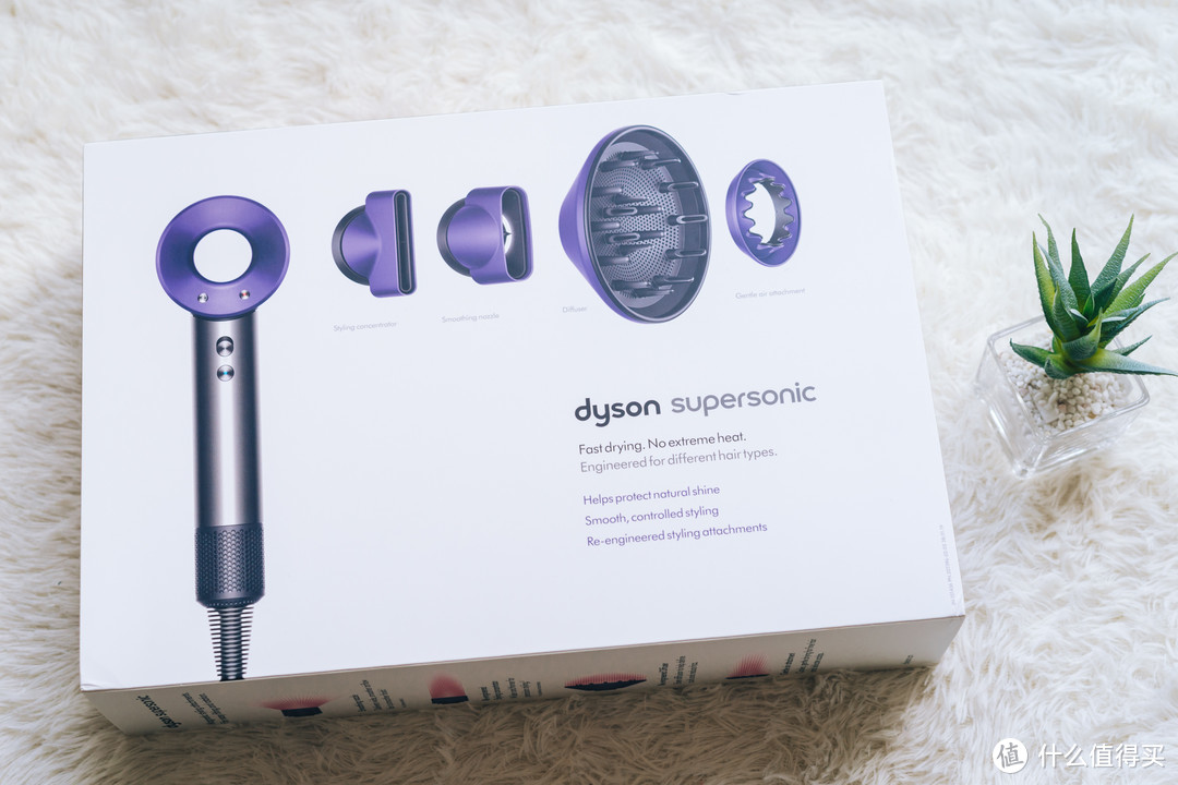 始于颜值，陷于黑科技 — 戴森吹风机 Dyson Supersonic 黑紫色 使用体验