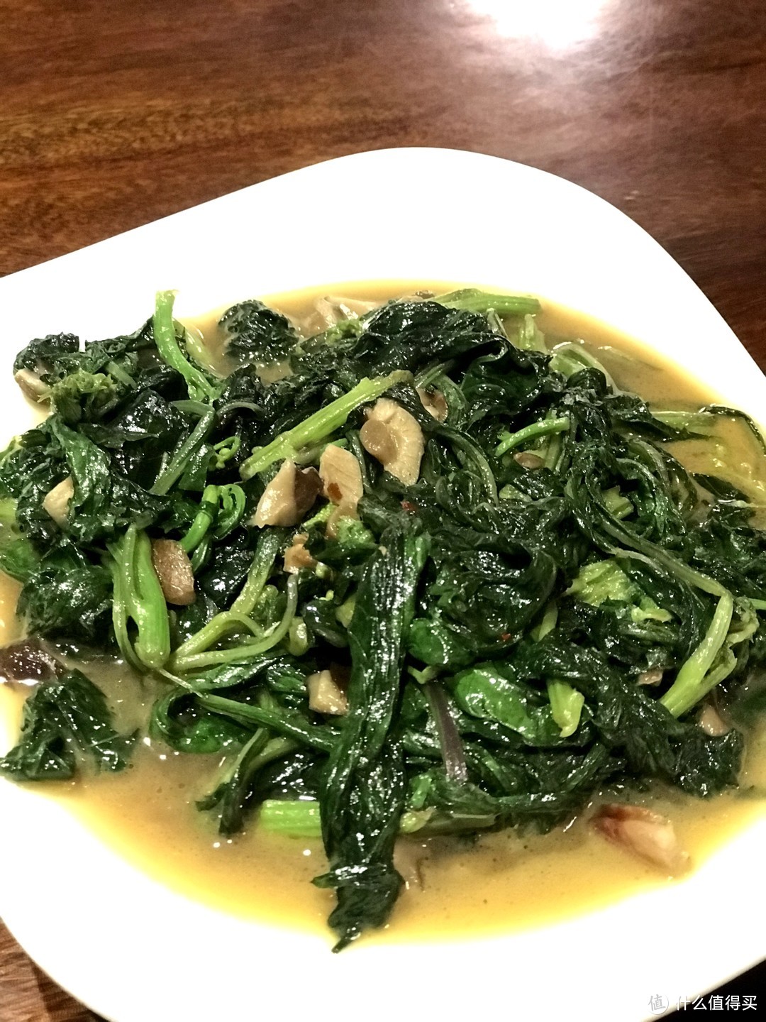 炝炒野菜，居然有点甜