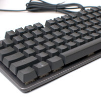 罗技k845CHERRY红轴机械键盘外观展示(尺寸|边距|指示灯|键帽)