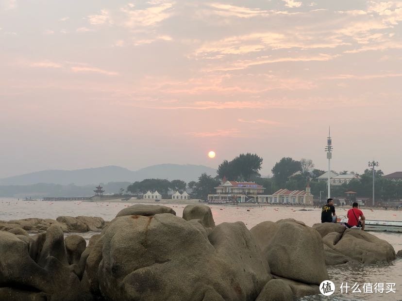 北戴河老虎滩的美丽天空