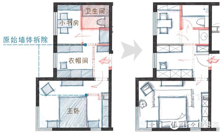 卫生间平移10米，设计师敢想敢做！