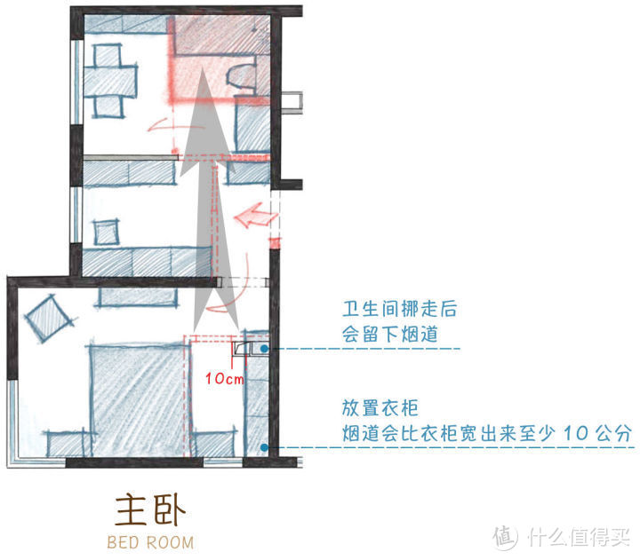 卫生间平移10米，设计师敢想敢做！