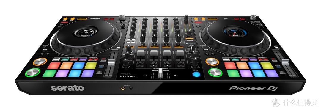 DDJ-1000SRT Serato DJ Pro的4通道专业表演DJ控制器