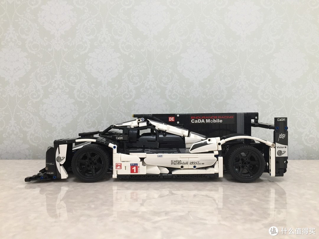 双鹰积木 保时捷919赛车拼搭记