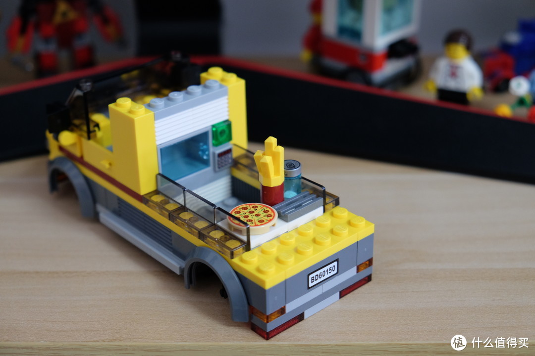 今年的七夕......还是拼乐高吧——LEGO 乐高 城市系列 60150 城市披萨车