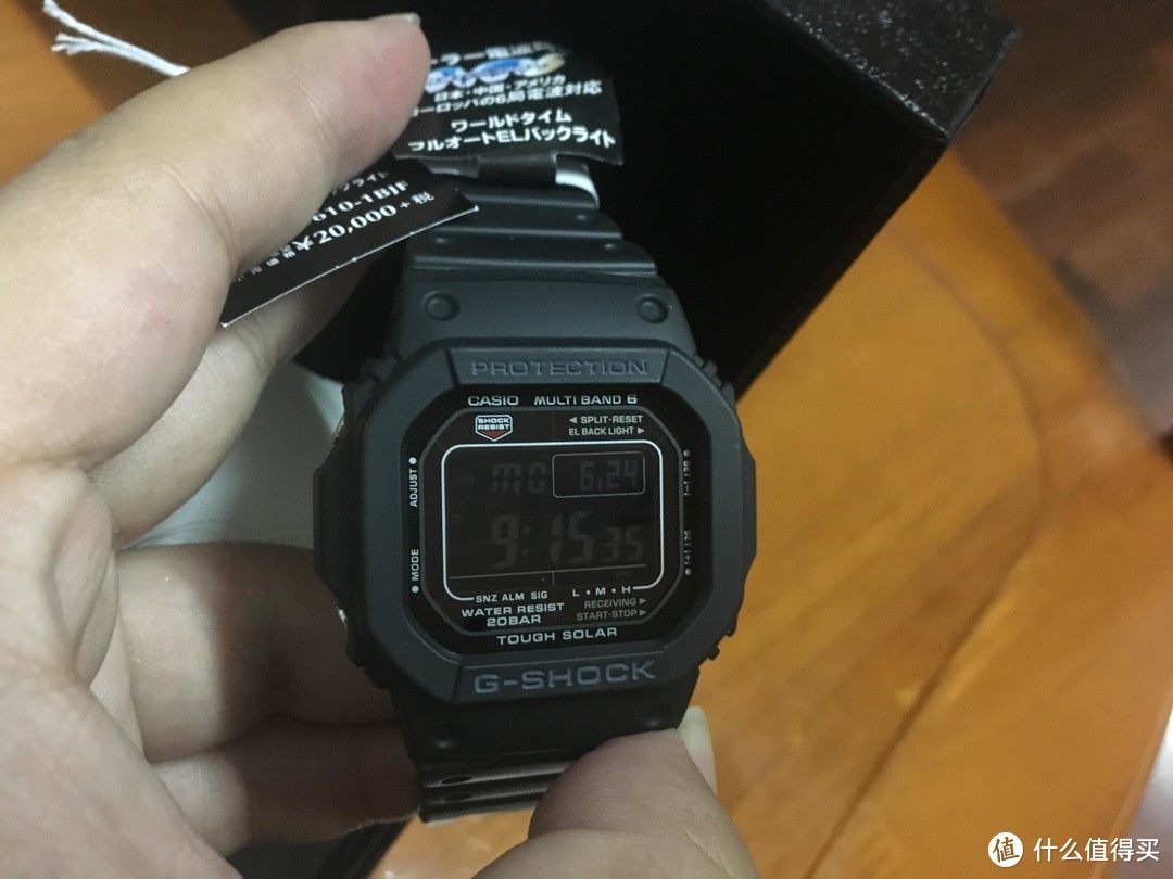 迟到很久开箱：卡西欧G-Shock5610 反显