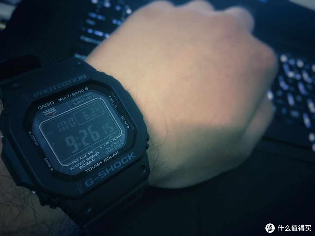 {今日话题}迟到很久开箱：卡西欧G-Shock5610 反显