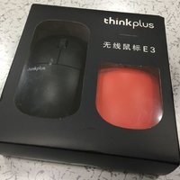 联想thinkplus E3无线静音办公鼠标开箱展示(开关|上盖|适配器)