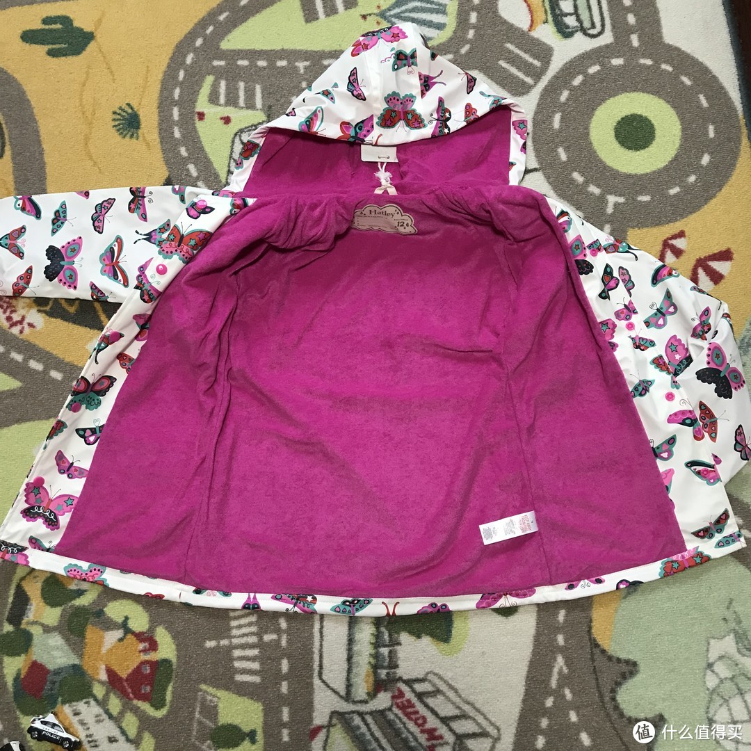 防水！保暖！颜色鲜艳的Hatley A13-RC6DINO100 儿童雨衣