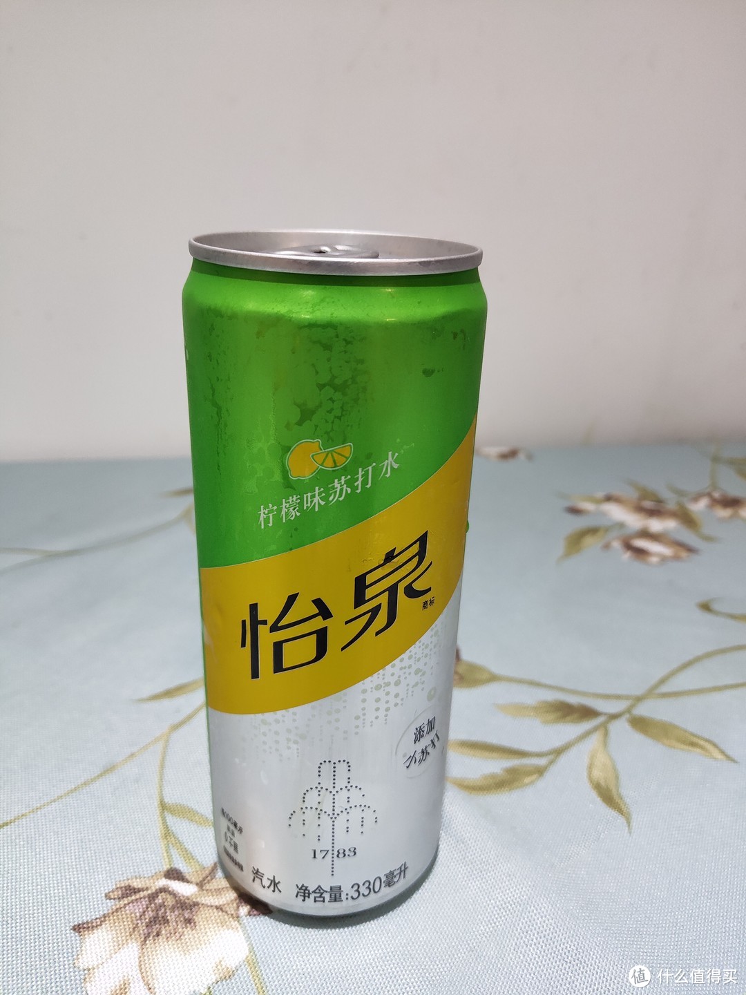 怡泉柠檬味苏打水