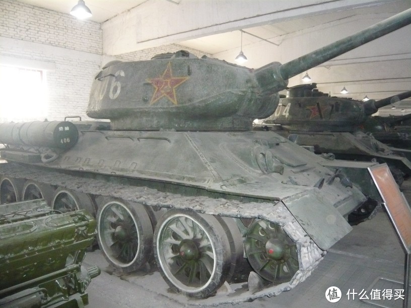 我在北京昌平坦克博物馆拍摄的解放军涂装的T-34/85