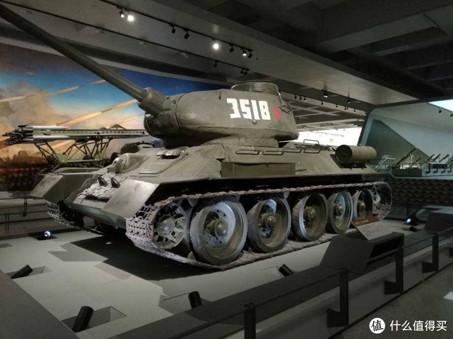 对越自卫反击战中，我军缴获的越军T-34/85，藏于北京中国人民革命军事博物馆