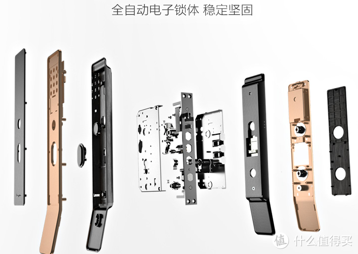 联想Lenovo全自动智能门锁X1，全新“潮上翘”设计，实现“与家握手”