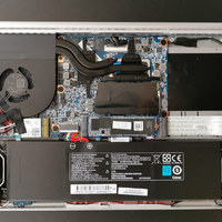神舟精盾U45S1笔记本电脑简单拆解(电池|网卡|风扇|插槽|接口)