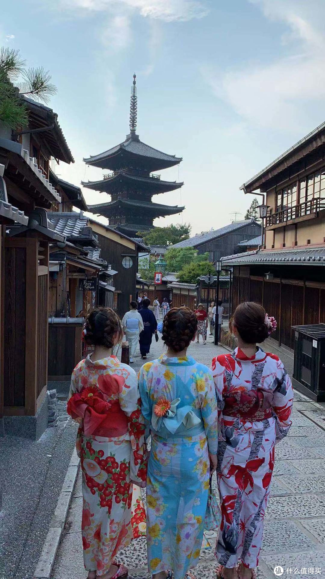 和服体验　　拍摄地点：京都