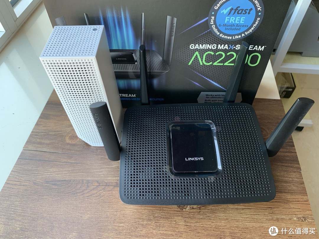 Linksys MR8300 and Velop 6600组网体验