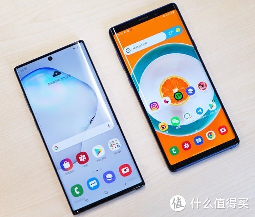 Galaxy Note 10+对比Galaxy Note 9