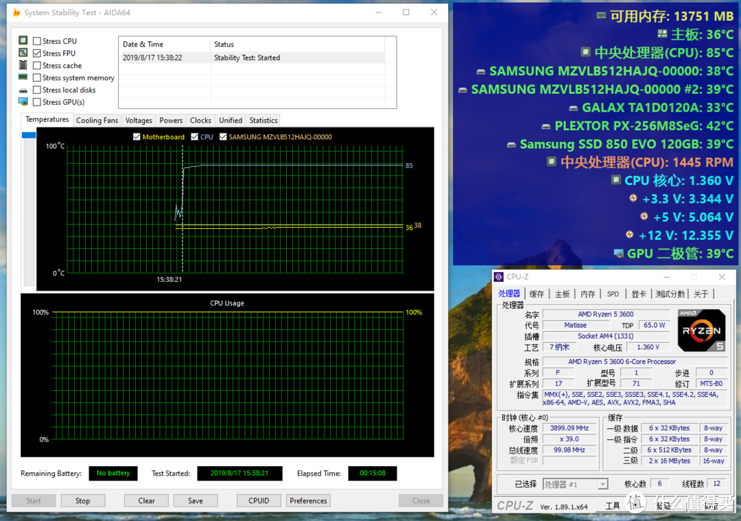 Ryzen 5 3600+X470太极+RTX 2080 Ti冰龙黑金版装机，深度探究性能、超频和温度