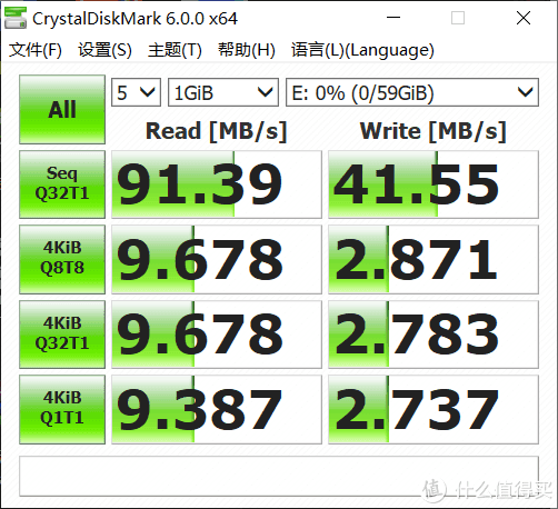 CrystalDiskMark测速