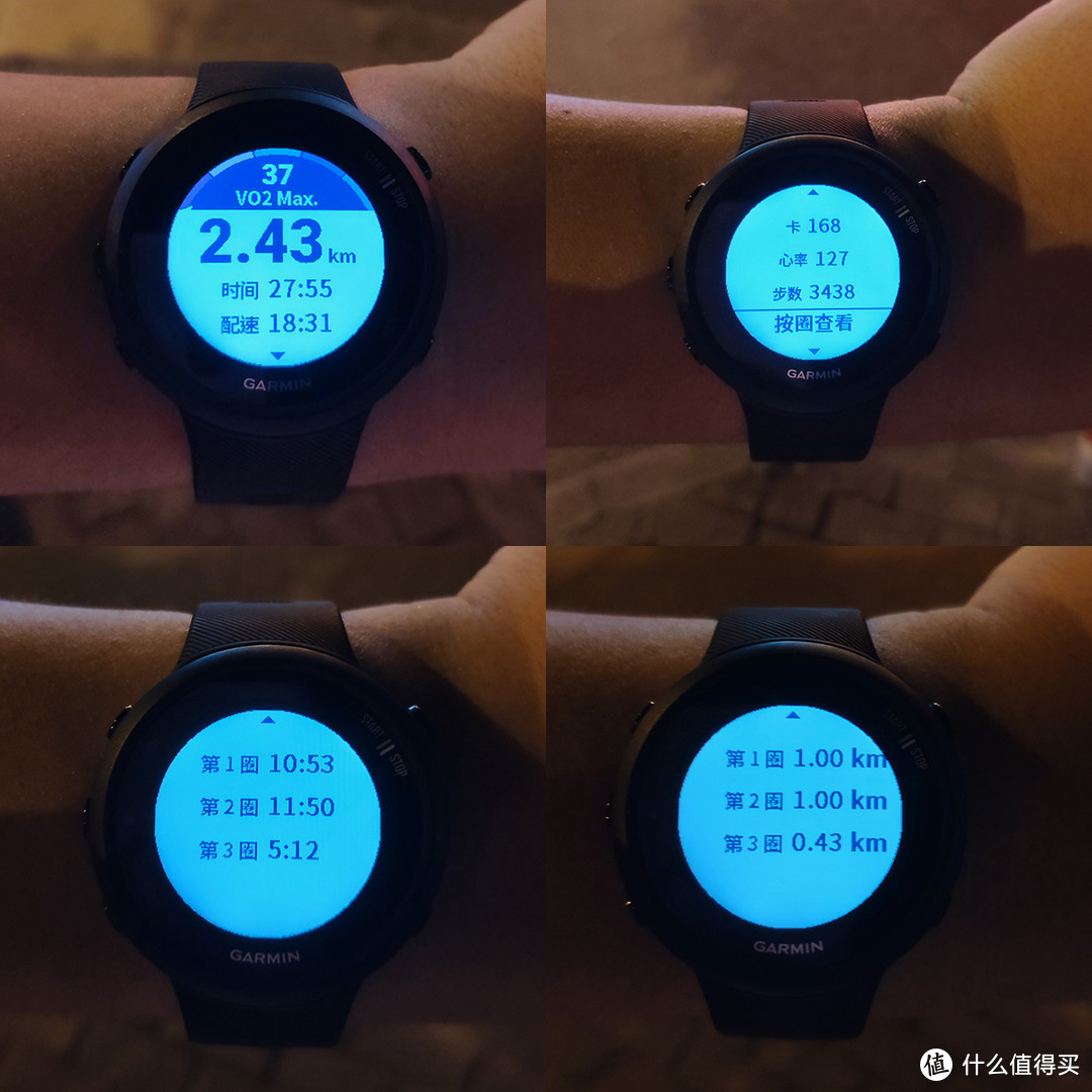 极具性价比的入门型运动智能手表，Garmin Forerunner 45 GPS 跑步训练腕表