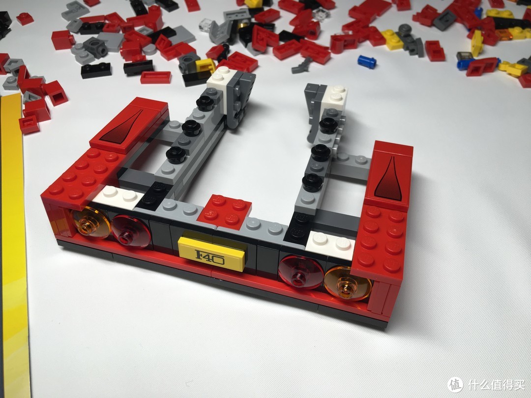 还是为了那骚红色的情怀 -- LEGO 10248 F40 迟到的开箱