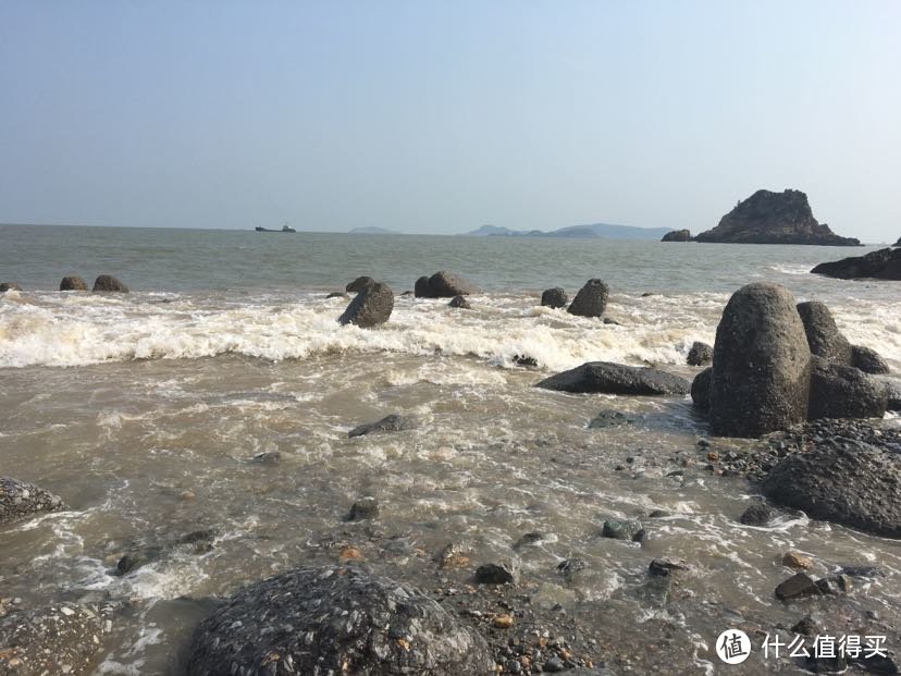 温岭滨海绿道珍珠沙滩度假区（台风过后游记）体验真正的小型港湾的海浪沙滩