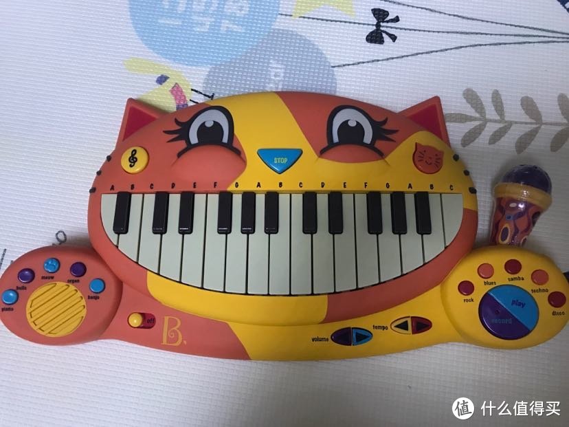 欢迎比乐B.Toys大嘴猫电子琴加入十六六家族