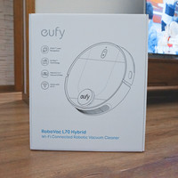 安克创新eufy 激光扫地机 RoboVac L70包装展示(主机|气旋|电池|滤网)