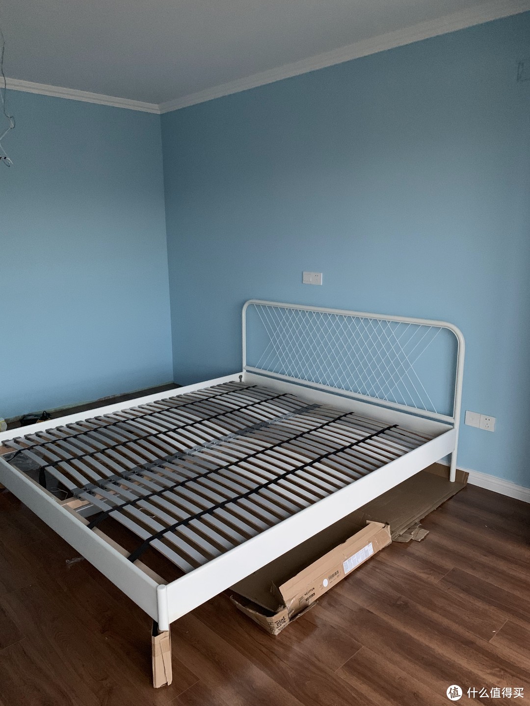 阁楼卧室装修之买床——宜家奈斯顿床+朗塞特床板+安装