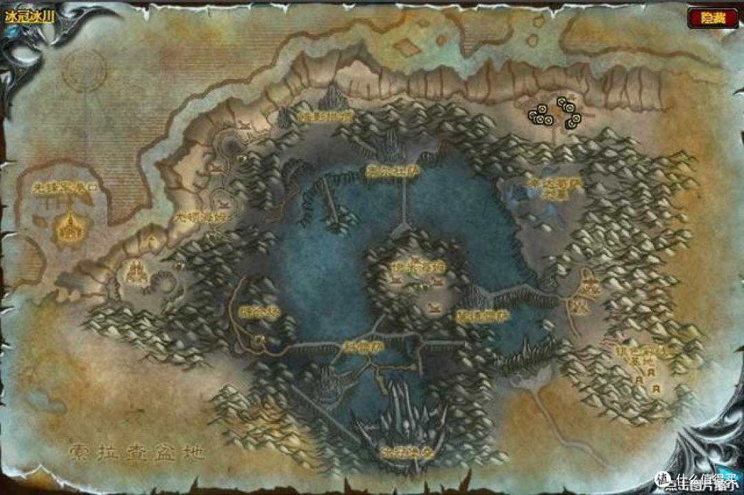 "特拉格·高山"在地图上的位置