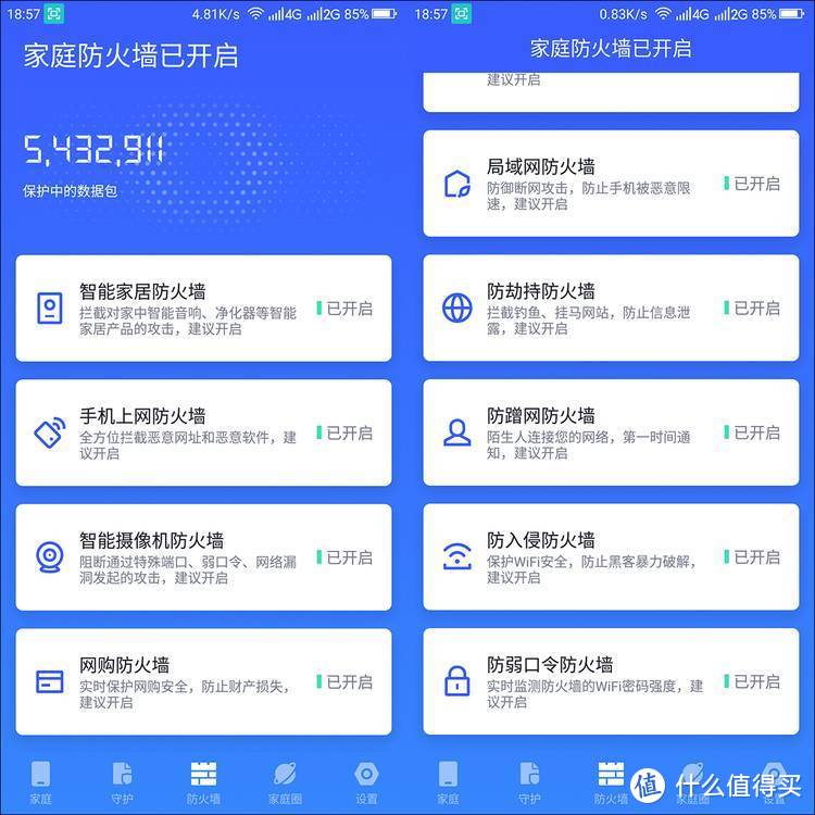 新旧对决！360家庭防火墙5Pro VS 360路由器P2