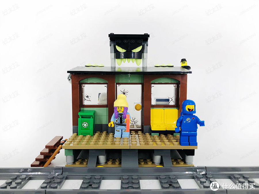 乐高评测篇四hiddenside70424上手评测会吃人的火车见过吗