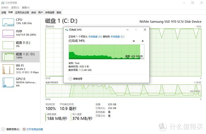 性能提升53%！？三星970 EVO Plus 250GB固态硬盘评测