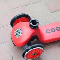 COOGHI酷骑儿童滑板车使用体验(连接杆|滑行|座椅|拼装)