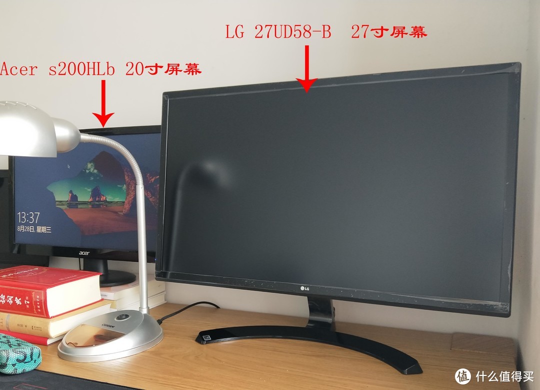 让视界纤毫毕现，LG27英寸4K超高清显示器27UD58晒单