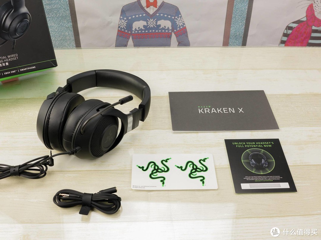 游戏入门耳机体验：雷蛇 Razer 北海巨妖标准版X