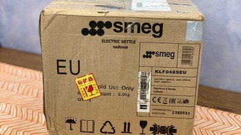 SMEG KLF04温控电热水壶开箱展示(说明书|配件|开关|缓冲盖|滤网)