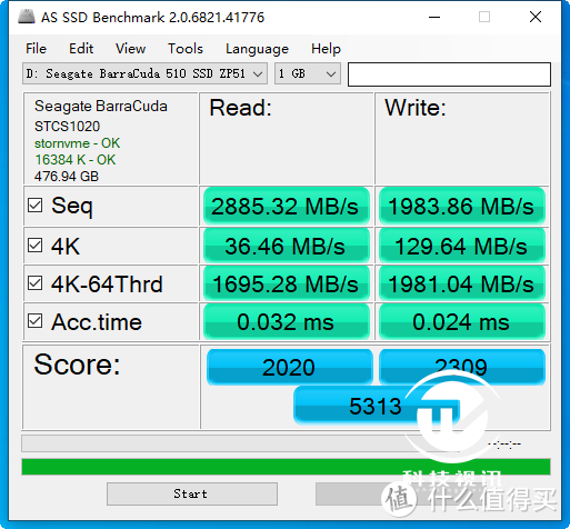 长效高速主流应用 希捷BarraCuda510 NVMe固态硬盘评测