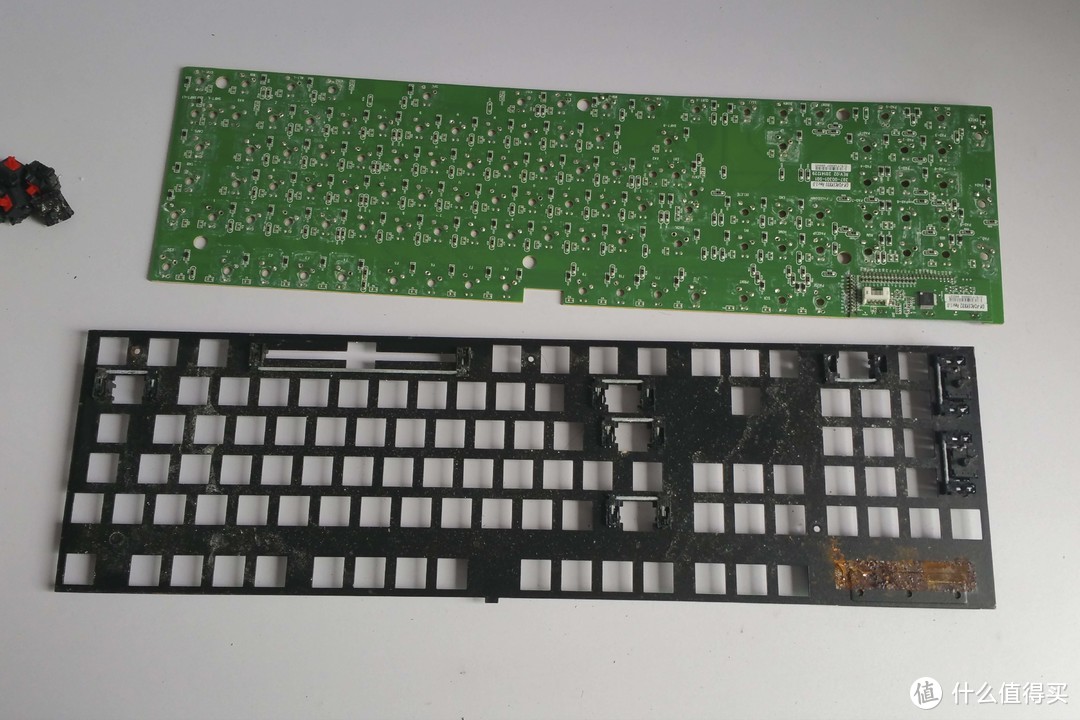 剪线 技嘉K83 红轴机械键盘 修复