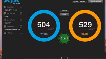 三星T5移动固态硬盘使用测试(读取|写入|速度)