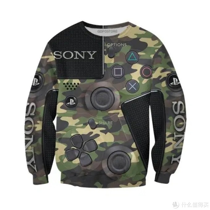 设计一言难尽:潮牌gopostore推出PlayStation4手柄主题印花服装