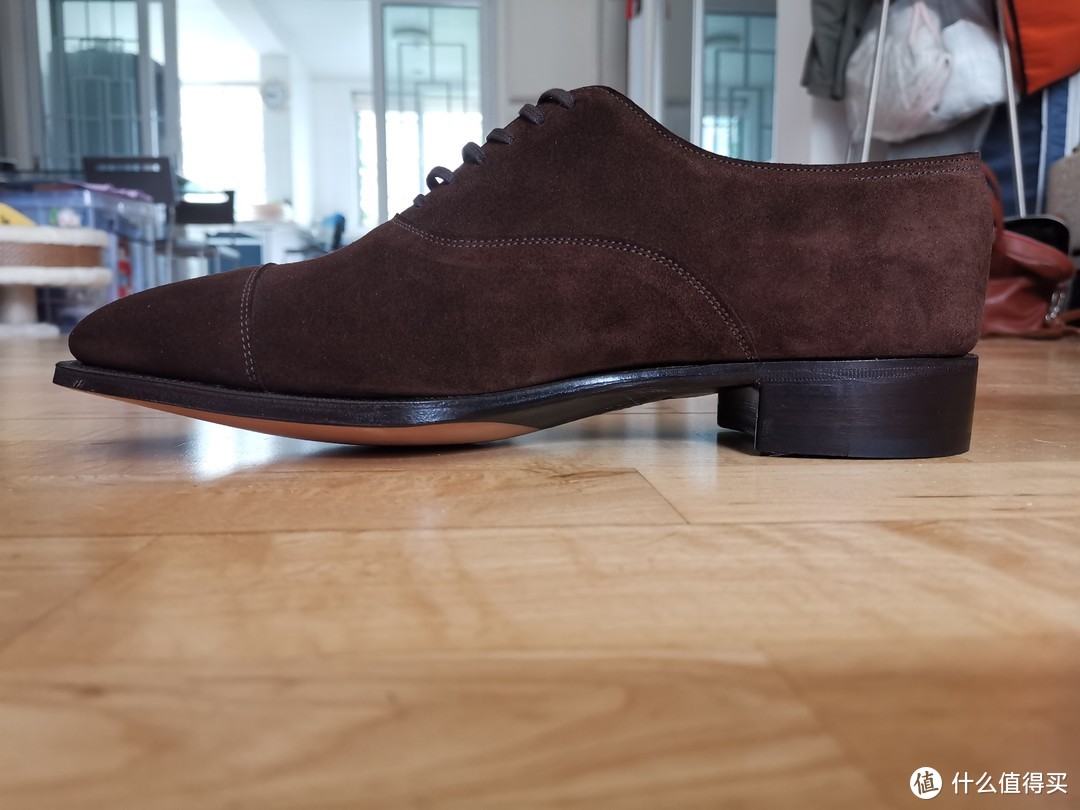 John Lobb classic 与 prestige线的两双麂皮鞋比较开箱