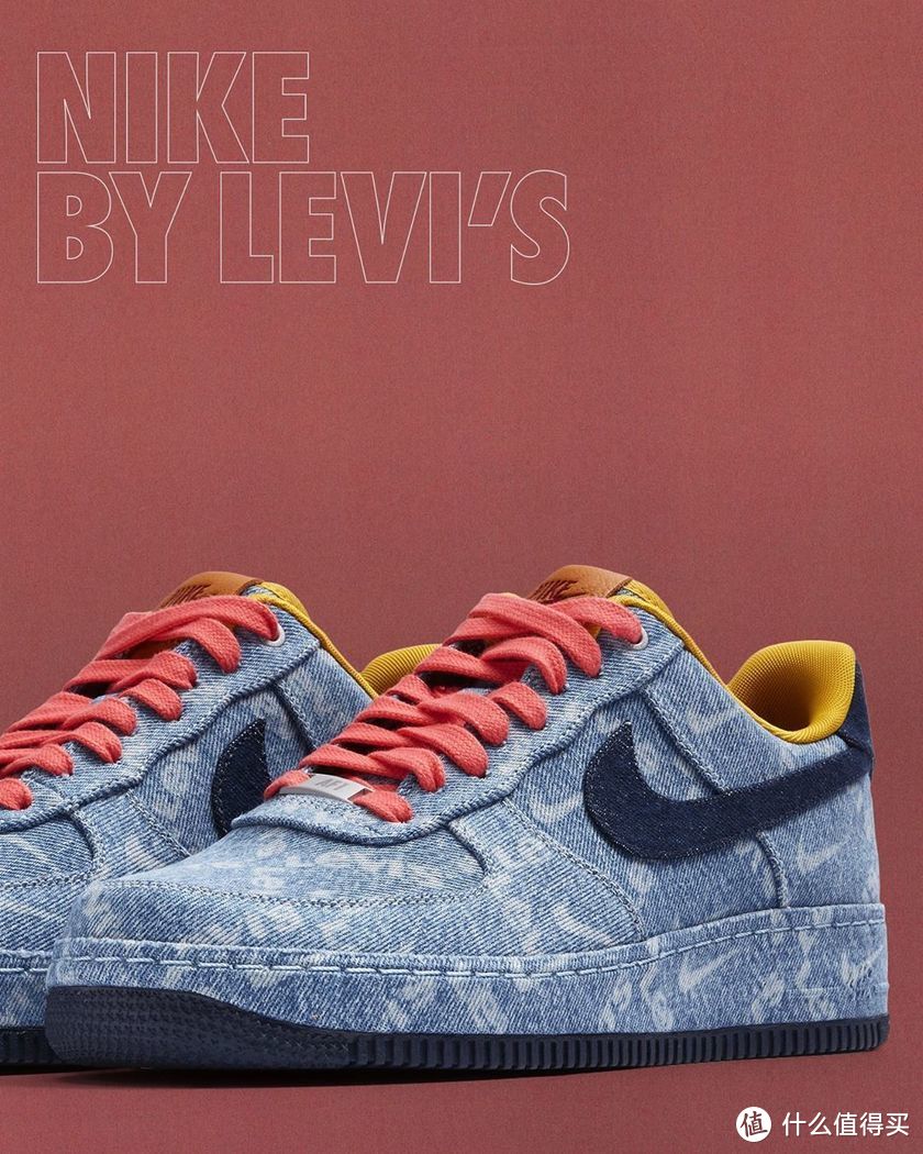 超高人气的丹宁空军1号：Levi's x Nike By You AIR FORCE 1 联名系列 开启抽签登记